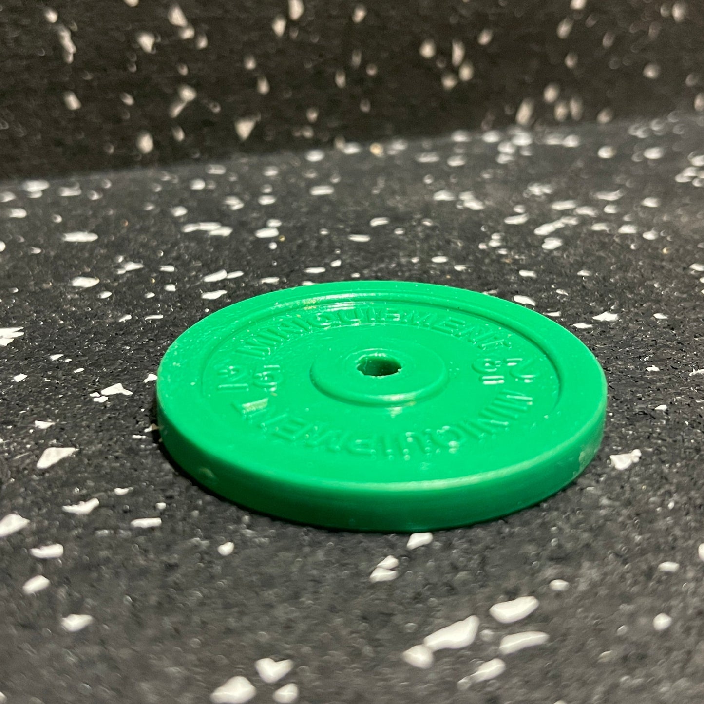 25 lb Bumper Plates Pack (1/10 scale)